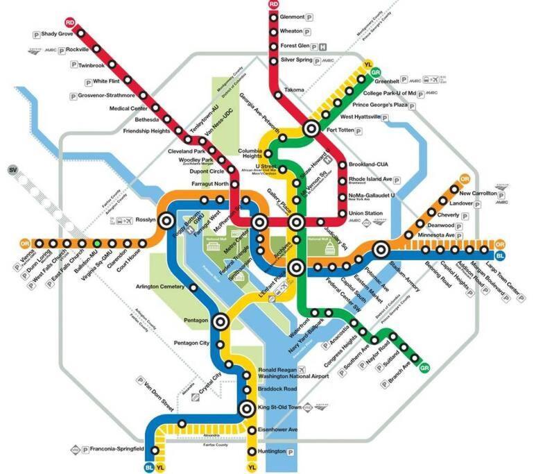 알링턴 Walk2Metro'S,Dcgem,Private,Wifi, Freeparking 아파트 외부 사진